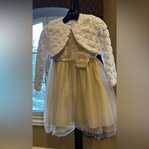 Glamorous Faux-fur Cropped Jacket  for girls